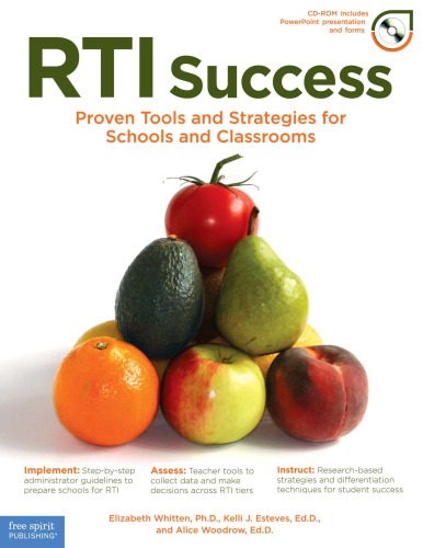 Rti Success Proven Tools And Strategies For Schools And Classrooms Esteves