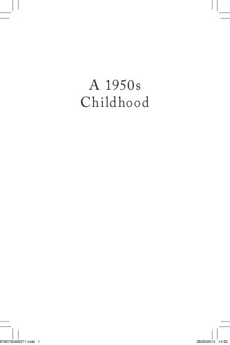 A 1950s Childhood Feeney Paul
