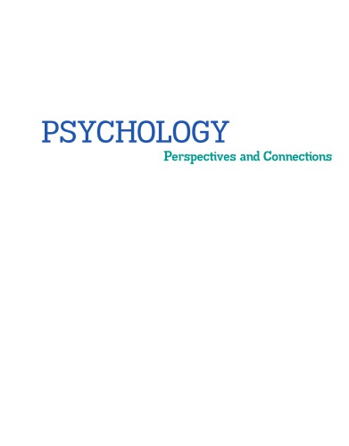 Psychology Perspectives And Connections 3 Ed Feist Gregory Jrosenberg