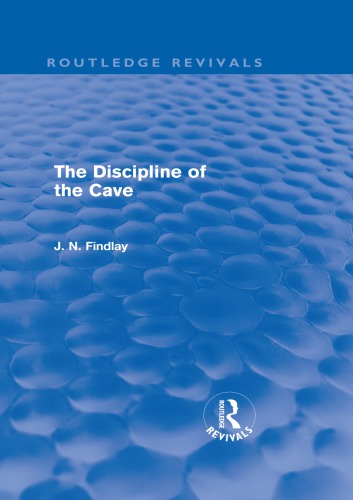 The Discipline Of The Cave Findlay John Niemeyer