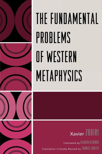 The Fundamental Problems Of Western Metaphysics Fowler Thomas Bredondo