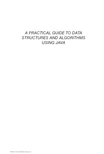 A Practical Guide To Data Structures And Algorithms Using Java Goldman