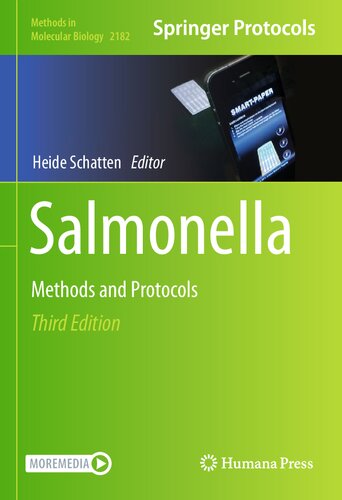 Salmonella Methods And Protocols 3rd Edition Heide Schatten