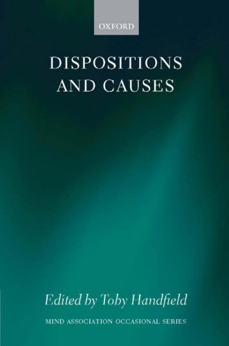 Dispositions And Causes Repr Handfield Toby
