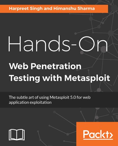 Handson Web Penetration Testing With Metasploit Harpreet Singh And Himanshu Sharma
