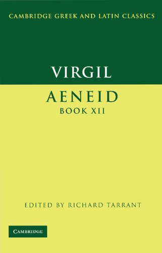 Virgil Aeneid Book Xii Richard Tarrant