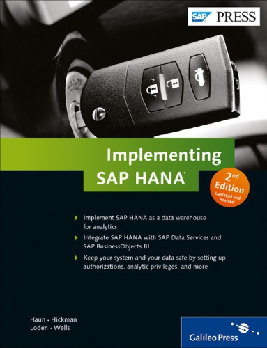 Implementing Sap Bw On Sap Hana 1st Edition Hugens Torbenmerz