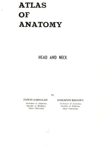 Mcminns Color Atlas Of Head And Neck Anatomy 3rd Ed B M Logan