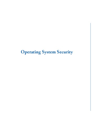 Operating System Security Jaeger Trent
