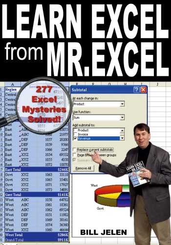 Learn Excel From Mr Excel 277 Excel Mysteries Solved Jelen