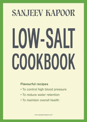 Lowsalt Cookbook Kapoor Sanjeev