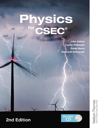 Physics For Csec 2nd Edition John Avison Louise Petheram David Henry