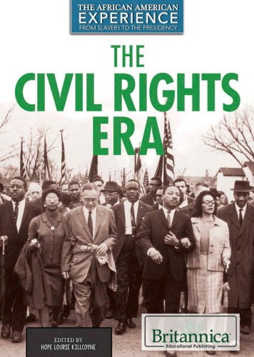 The Civil Rights Era First Edition Killcoyne Hope Lourie