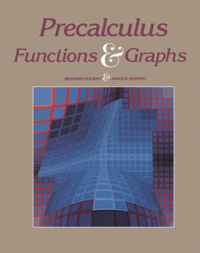Precalculus Bernard Kolman Arnold Shapiro
