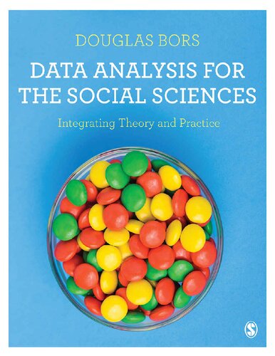 Data Analysis For The Social Sciences Douglas Bors