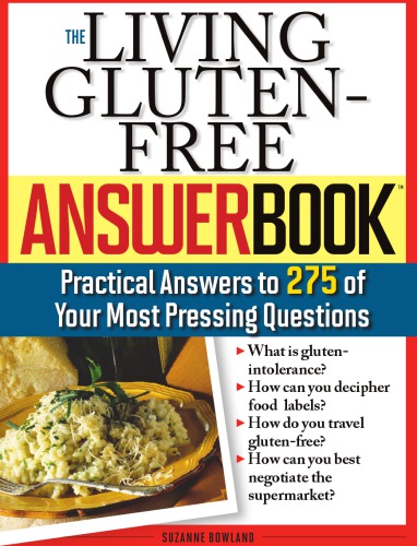 Living Glutenfree Answer Book The Bowland Suzanne