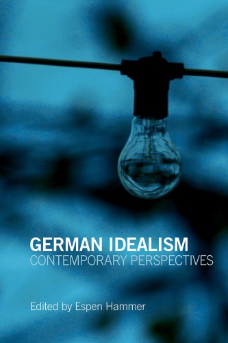 German Idealism Critical Concepts In Philosophy Brinkmann Klaus