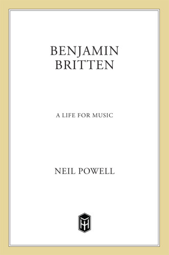 Benjamin Britten First Us Edition Neil Powell