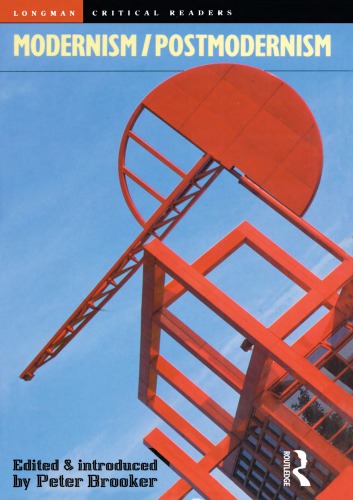 Modernismpostmodernism Brooker Peter