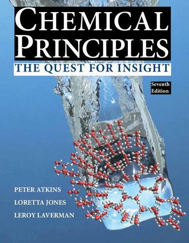 Chemical Principles The Quest For Insight 7th Edition Peter Atkins Author