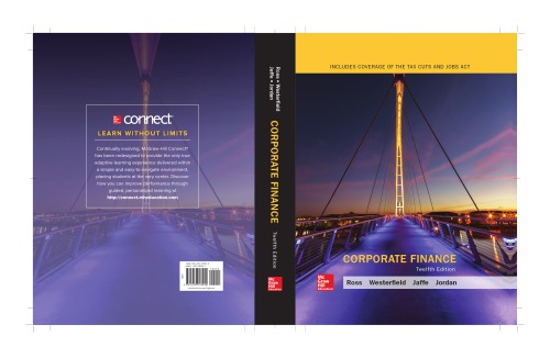 Corporate Finance 12th Twelfth Edition Unknown Binding Stephen A Ross