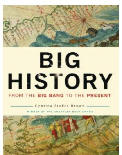 Big History From The Big Bang To The Present Brown Cynthia Stokes