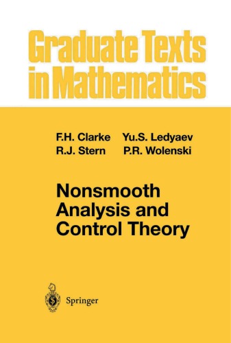 Nonsmooth Analysis And Control Theory Clarke Frank H