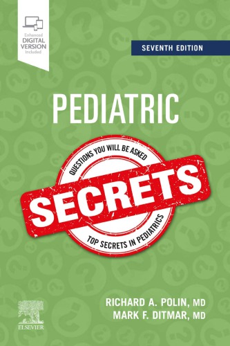 Secrets Series Pediatric Secrets 7th Edition Richard A Polin