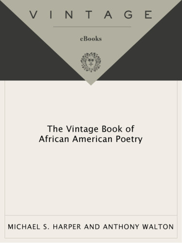 The Vintage Book Of African American Poetry Michael S Harper
