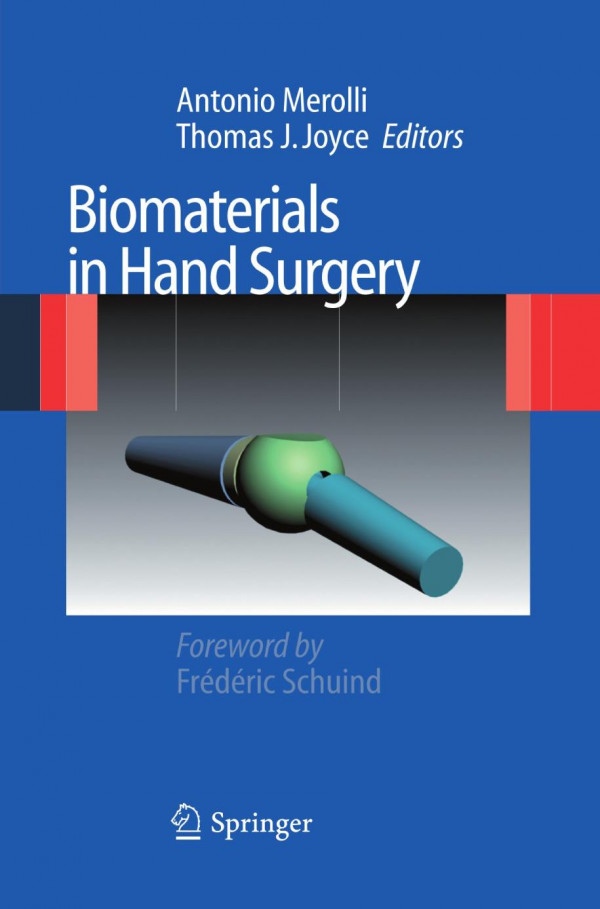 Biomaterials In Hand Surgery 1st Edition P Tranquilli Leali