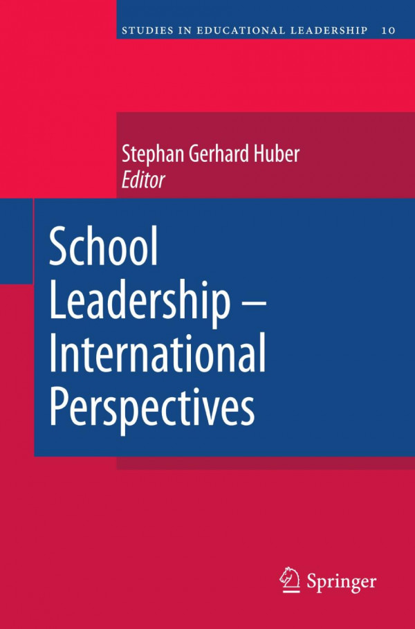School Leadership International Perspectives 1st Edition Mel West