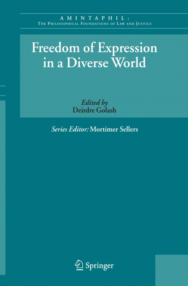 Freedom Of Expression In A Diverse World 1st Edition Richard Barron Parker Auth