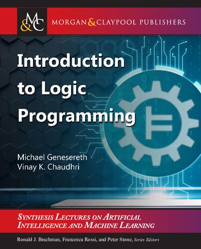 Introduction To Logic Programming 1st Edition Michael Genesereth