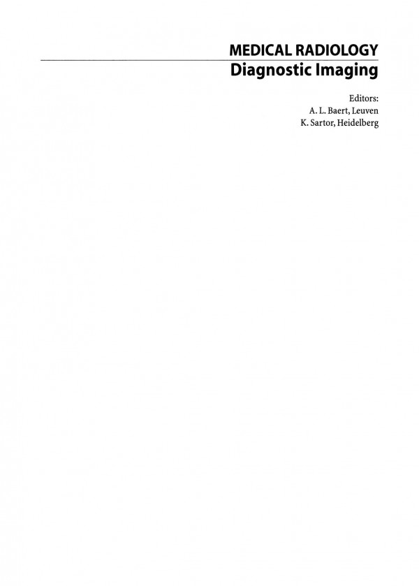 Magnetic Resonance Angiography 2nd Edition Ingolf P Arlart Md