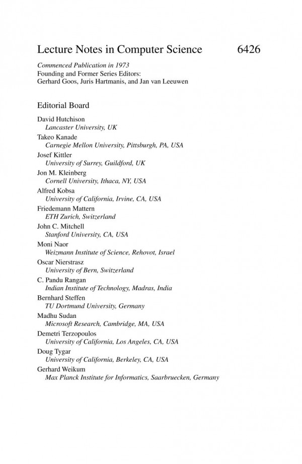 On The Move To Meaningful Internet Systems Otm 2010 Confederated International Conferences Coopis Is Doa And Odbase Hersonissos Crete Greece October 2529 2010 Proceedings Part I 1st Edition Beng Chin Ooi Auth