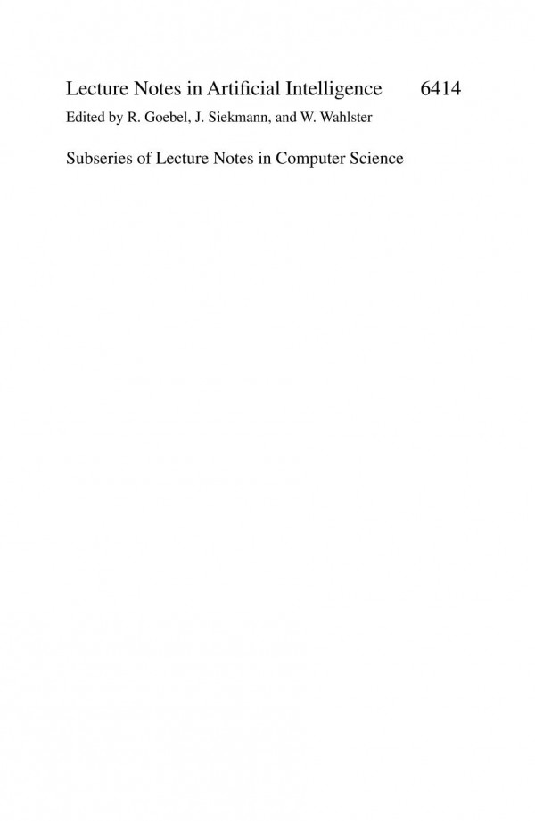 Social Robotics Second International Conference On Social Robotics Icsr 2010 Singapore November 2324 2010 Proceedings 1st Edition Alexander Bannat