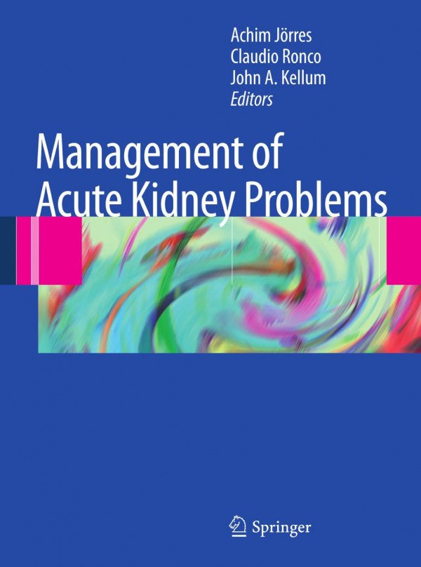 Management Of Acute Kidney Problems 1st Edition Vijay Karajala