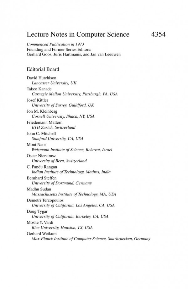 Practical Aspects Of Declarative Languages 9th International Symposium Padl 2007 Nice France January 1415 2007 Proceedings 1st Edition John Hughes Auth
