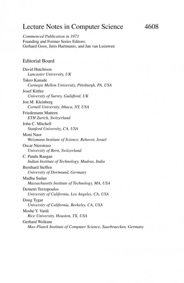 Componentbased Software Engineering 10th International Symposium Cbse 2007 Medford Ma Usa July 911 2007 Proceedings 1st Edition Kungkiu Lau