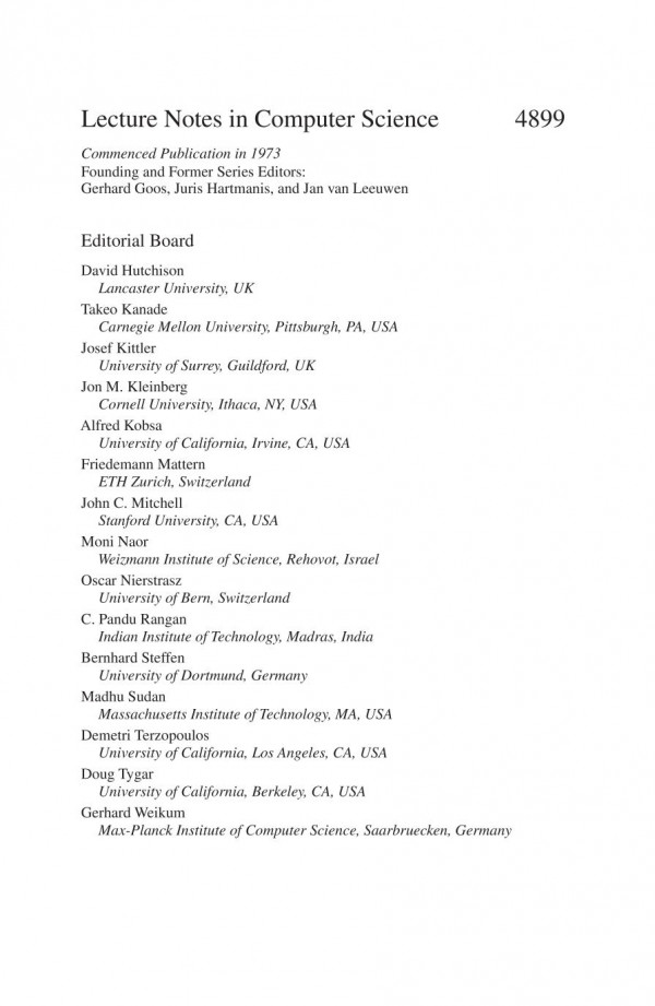 Hardware And Software Verification And Testing Third International Haifa Verification Conference Hvc 2007 Haifa Israel October 2325 2007 Proceedings 1st Edition Alan J Hu Auth
