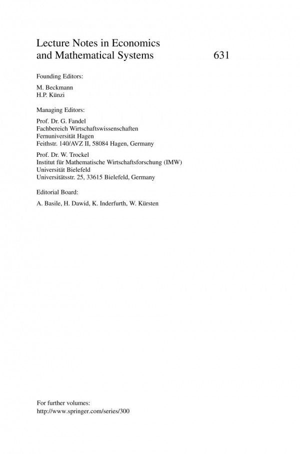 Artificial Economics The Generative Method In Economics 1st Edition Gianfranco Giulioni Auth