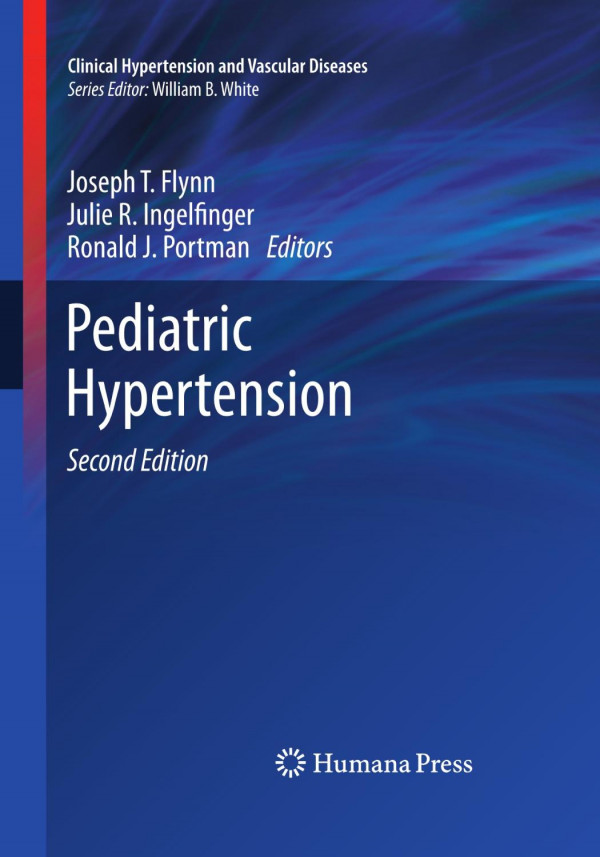 Pediatric Hypertension Jeffrey L Segar Md Auth Joseph T Flynn
