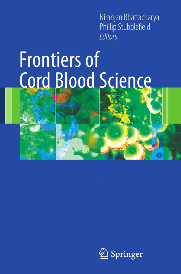 Frontiers Of Cord Blood Science 1st Edition Anjali Mehta Curtis Cetrulo