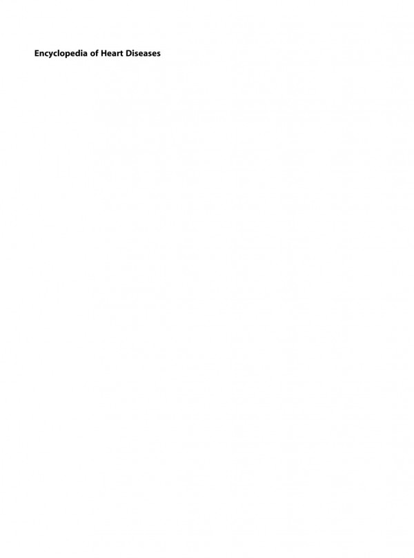 Encyclopedia Of Heart Diseases 2nd Edition M Gabriel Khan Md