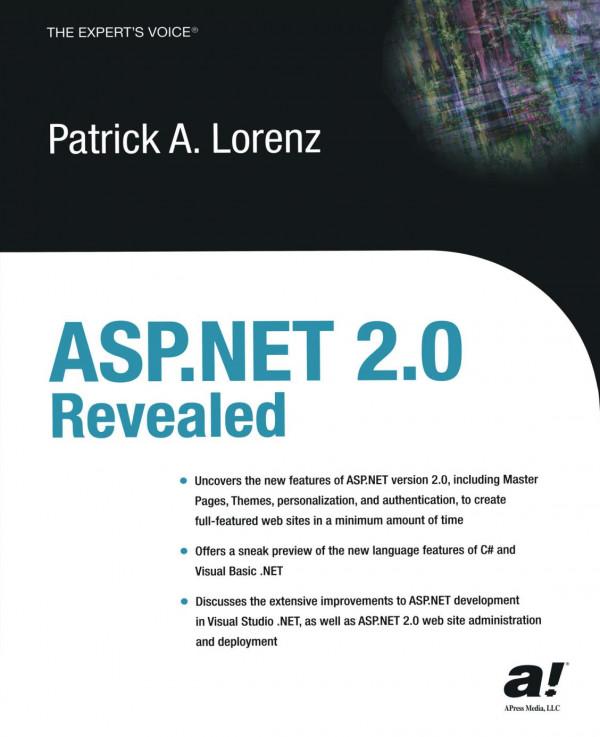 Aspnet 20 Revealed 1st Edition Patrick A Lorenz Auth