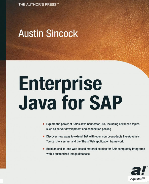 Enterprise Java For Sap 1st Edition Austin Sincock Auth