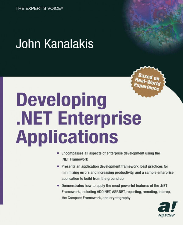 Developing Net Enterprise Applications 1st Edition John Kanalakis Auth