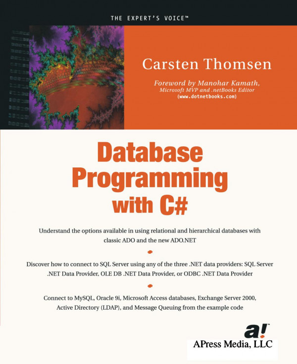 Database Programming With C 1st Edition Carsten Thomsen Auth