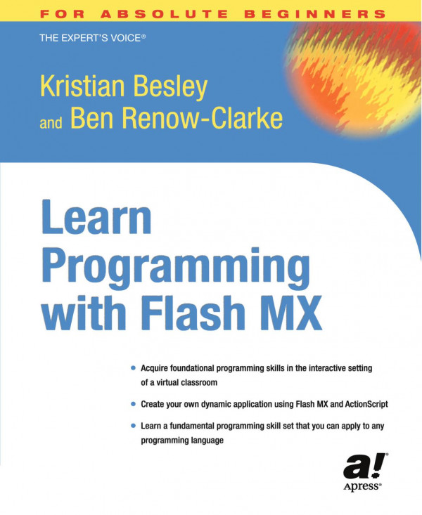 Learn Programming With Flash Mx 1st Edition Kristian Besley Ben Renowclarke Auth