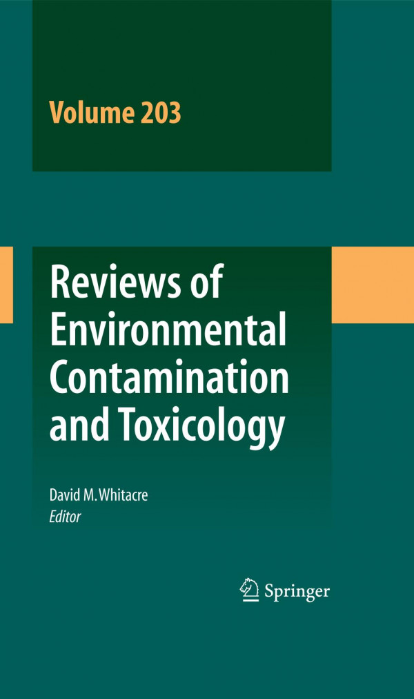 Reviews Of Environmental Contamination And Toxicology 1st Edition Arata Katayama